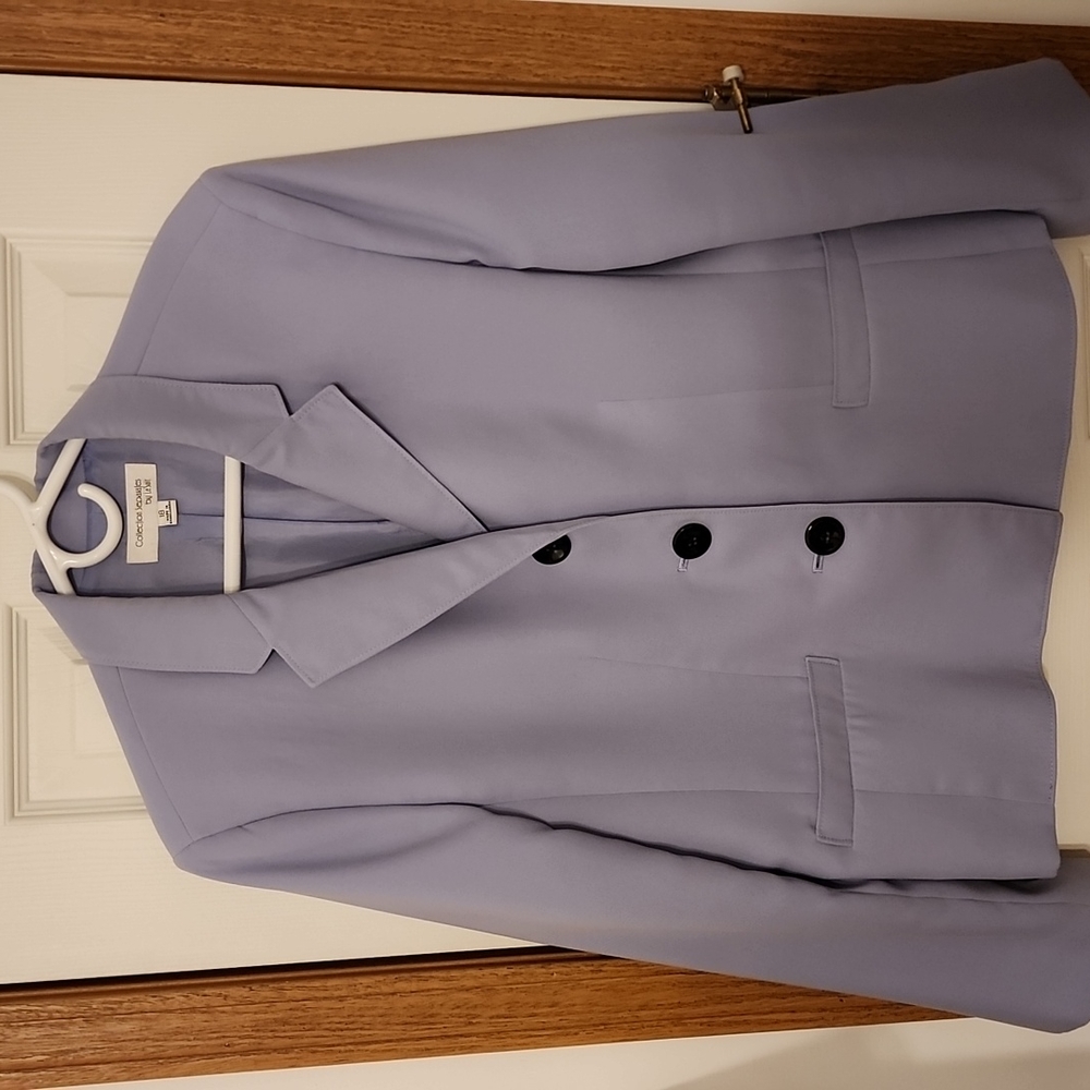 Lilac Grey Women's Suit Jacket.